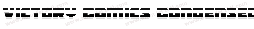 Victory Comics Condensed Ital Conde字体转换
